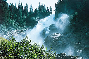 Wandern rund um die Krimmler Wasserfälle im Zillertal