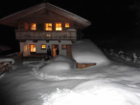 Raucher vor der H&uuml;tte