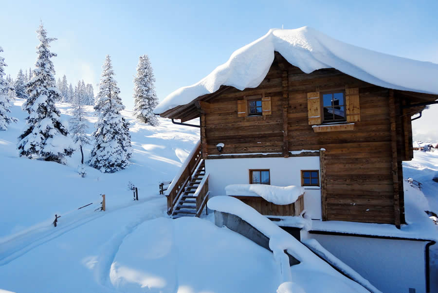 Skihütte Österreich Ferienwohnung Zillertal Arena Skiurlaub Hochkrimml